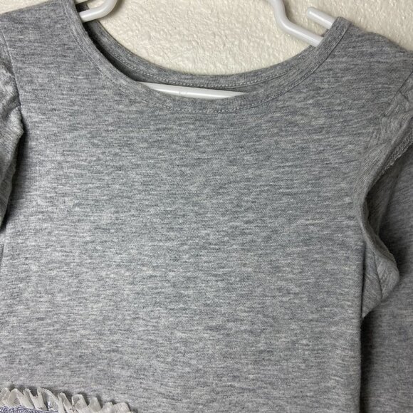 NWOT Cat & Jack Grey & Silver Stars Dress 5T - Picture 4 of 7